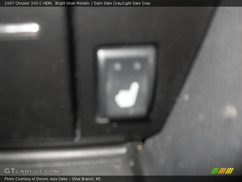 Bright Silver Metallic / Dark Slate Gray/Light Slate Gray 2007 Chrysler 300 C HEMI