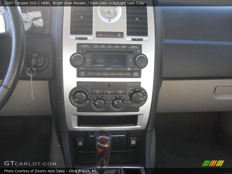 Bright Silver Metallic / Dark Slate Gray/Light Slate Gray 2007 Chrysler 300 C HEMI