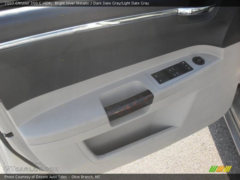 Bright Silver Metallic / Dark Slate Gray/Light Slate Gray 2007 Chrysler 300 C HEMI
