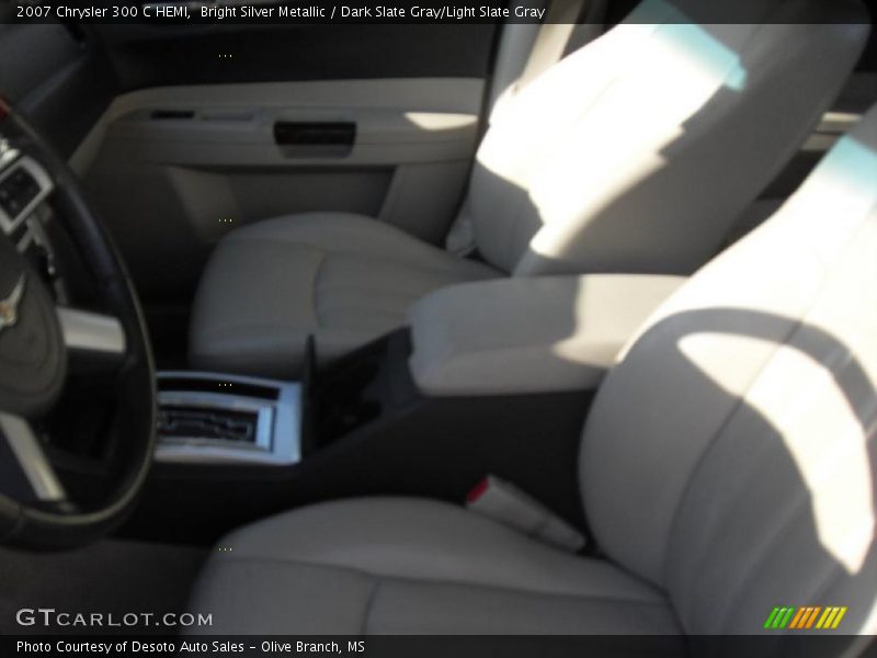 Bright Silver Metallic / Dark Slate Gray/Light Slate Gray 2007 Chrysler 300 C HEMI