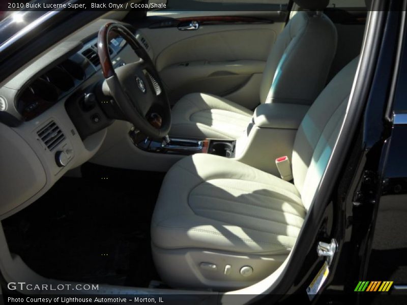 Black Onyx / Cocoa/Shale 2010 Buick Lucerne Super