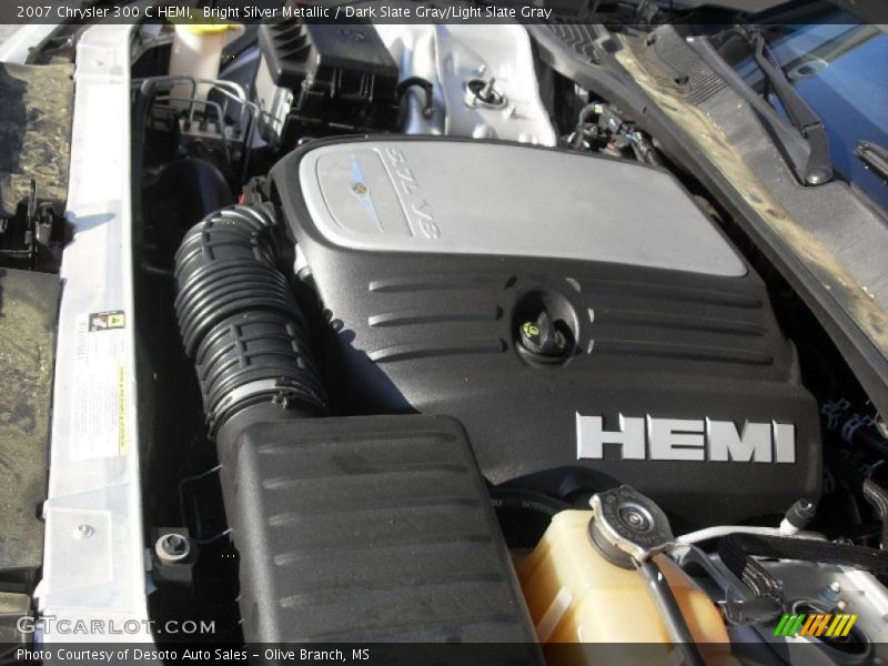Bright Silver Metallic / Dark Slate Gray/Light Slate Gray 2007 Chrysler 300 C HEMI