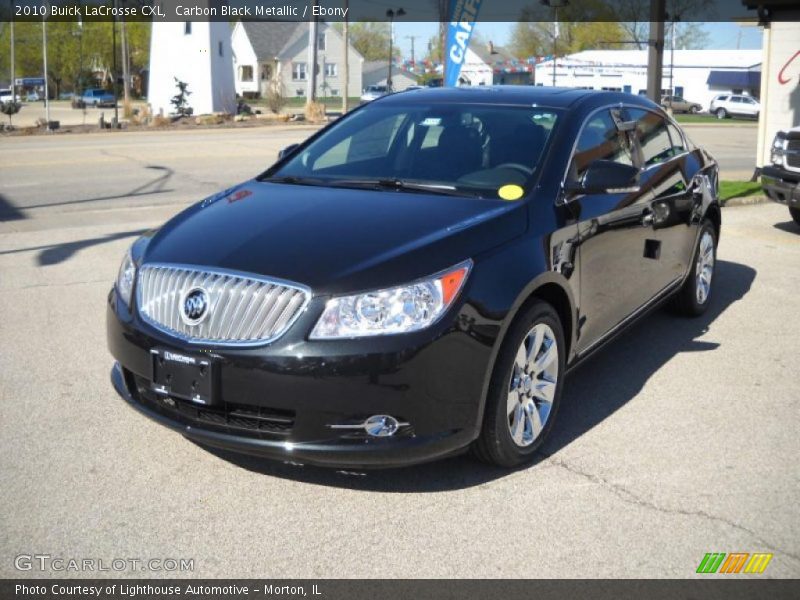 Carbon Black Metallic / Ebony 2010 Buick LaCrosse CXL