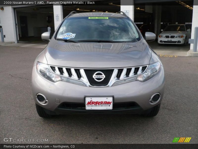 Platinum Graphite Metallic / Black 2009 Nissan Murano S AWD