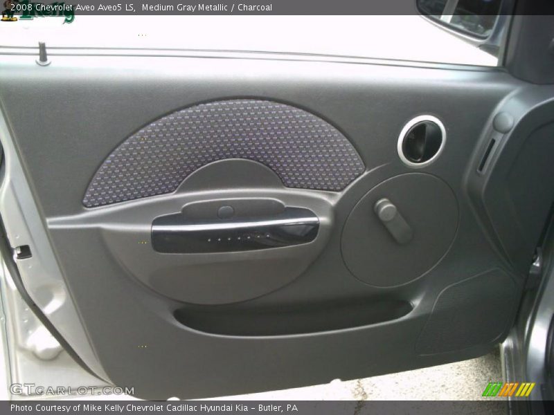 Medium Gray Metallic / Charcoal 2008 Chevrolet Aveo Aveo5 LS