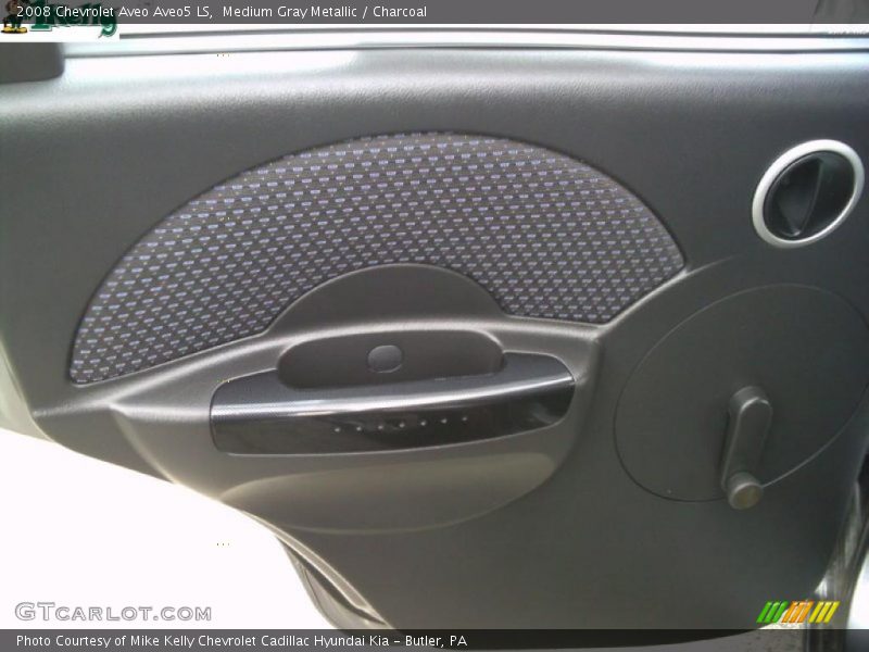 Medium Gray Metallic / Charcoal 2008 Chevrolet Aveo Aveo5 LS