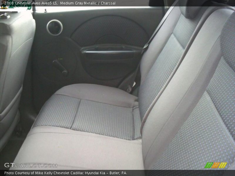 Medium Gray Metallic / Charcoal 2008 Chevrolet Aveo Aveo5 LS