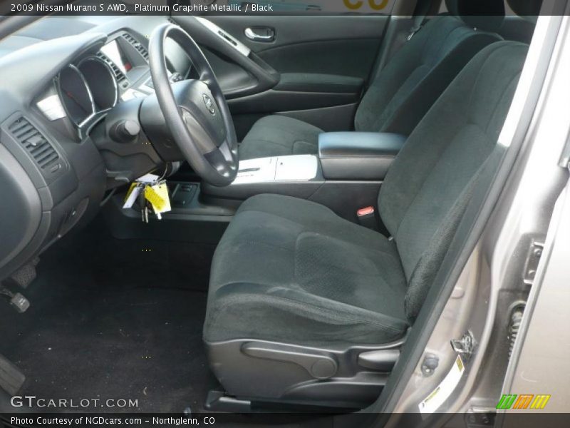 Platinum Graphite Metallic / Black 2009 Nissan Murano S AWD