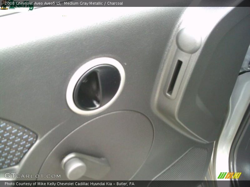 Medium Gray Metallic / Charcoal 2008 Chevrolet Aveo Aveo5 LS