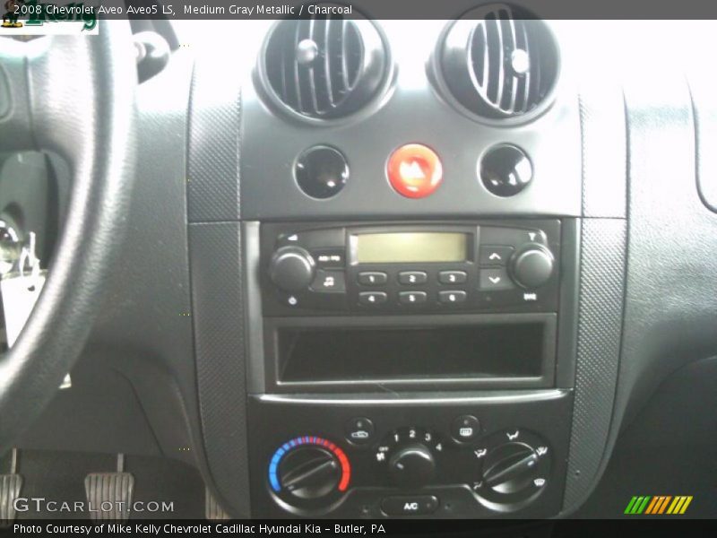 Medium Gray Metallic / Charcoal 2008 Chevrolet Aveo Aveo5 LS