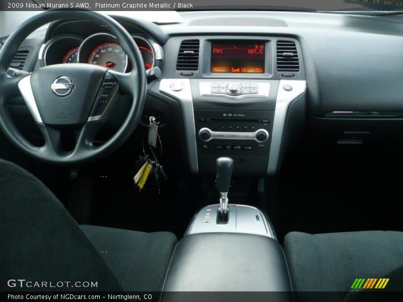 Platinum Graphite Metallic / Black 2009 Nissan Murano S AWD