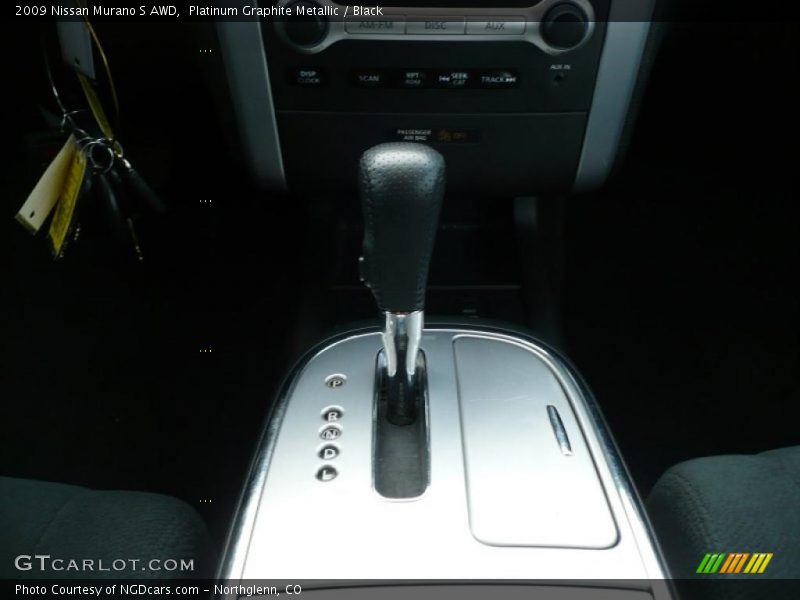 Platinum Graphite Metallic / Black 2009 Nissan Murano S AWD