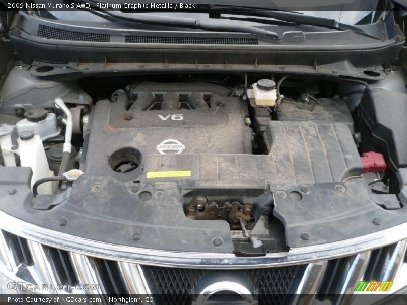 Platinum Graphite Metallic / Black 2009 Nissan Murano S AWD
