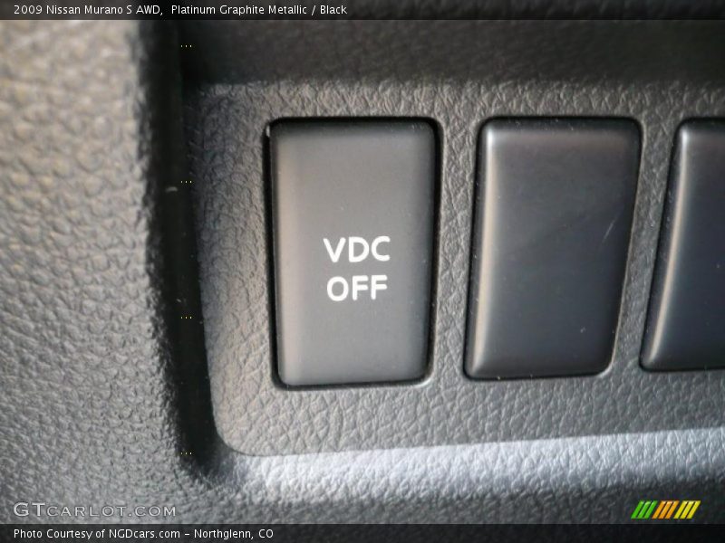 Platinum Graphite Metallic / Black 2009 Nissan Murano S AWD