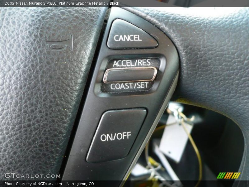 Platinum Graphite Metallic / Black 2009 Nissan Murano S AWD
