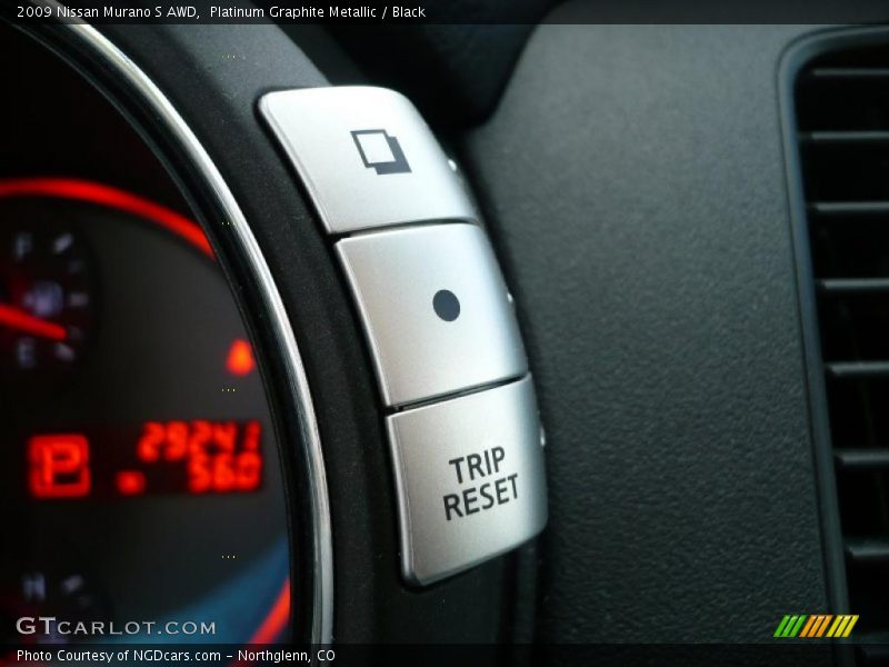 Platinum Graphite Metallic / Black 2009 Nissan Murano S AWD