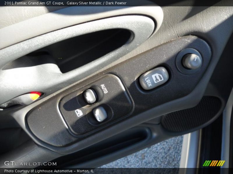 Galaxy Silver Metallic / Dark Pewter 2001 Pontiac Grand Am GT Coupe