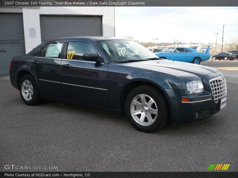 Steel Blue Metallic / Dark Slate Gray/Light Graystone 2007 Chrysler 300 Touring