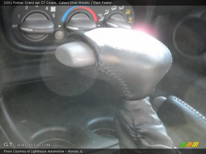 Galaxy Silver Metallic / Dark Pewter 2001 Pontiac Grand Am GT Coupe