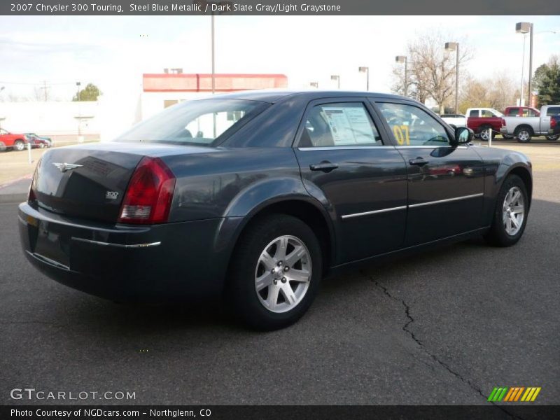 Steel Blue Metallic / Dark Slate Gray/Light Graystone 2007 Chrysler 300 Touring