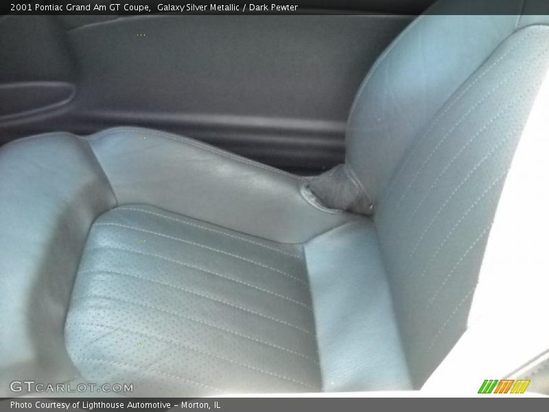 Galaxy Silver Metallic / Dark Pewter 2001 Pontiac Grand Am GT Coupe