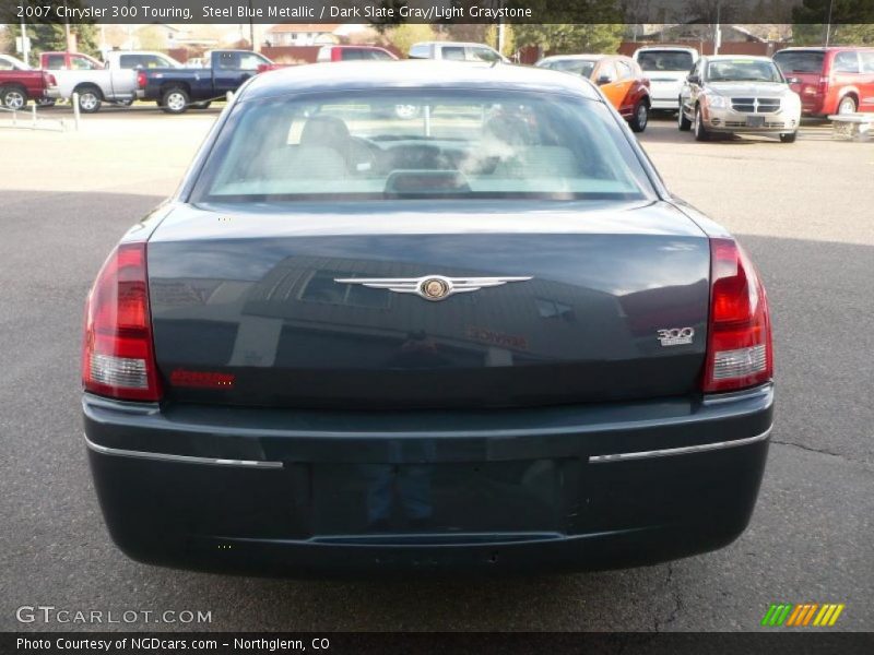 Steel Blue Metallic / Dark Slate Gray/Light Graystone 2007 Chrysler 300 Touring