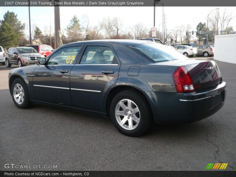 Steel Blue Metallic / Dark Slate Gray/Light Graystone 2007 Chrysler 300 Touring