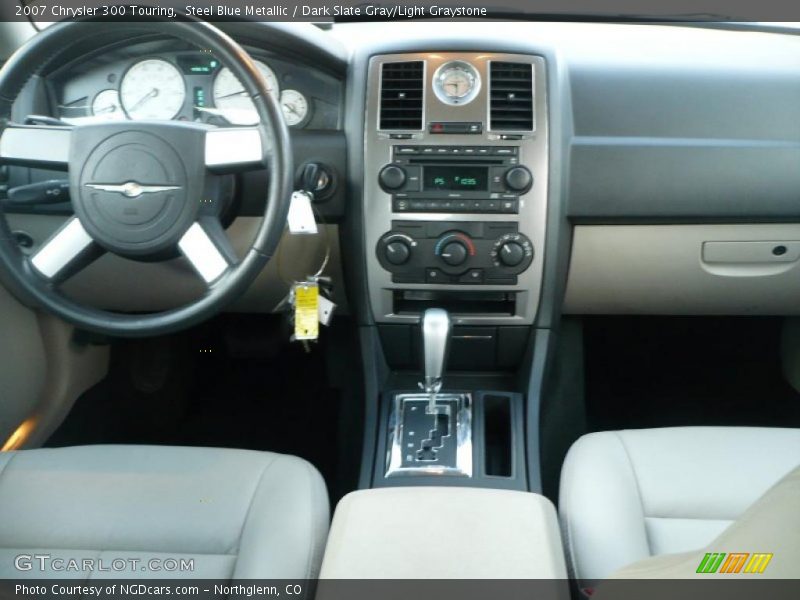 Steel Blue Metallic / Dark Slate Gray/Light Graystone 2007 Chrysler 300 Touring