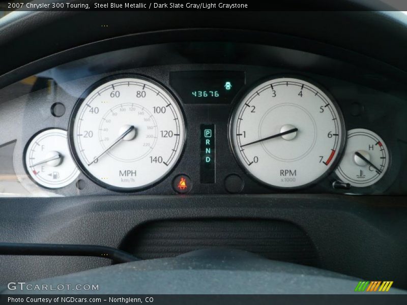 Steel Blue Metallic / Dark Slate Gray/Light Graystone 2007 Chrysler 300 Touring