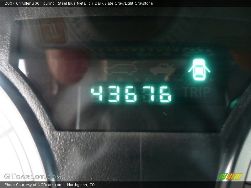 Steel Blue Metallic / Dark Slate Gray/Light Graystone 2007 Chrysler 300 Touring