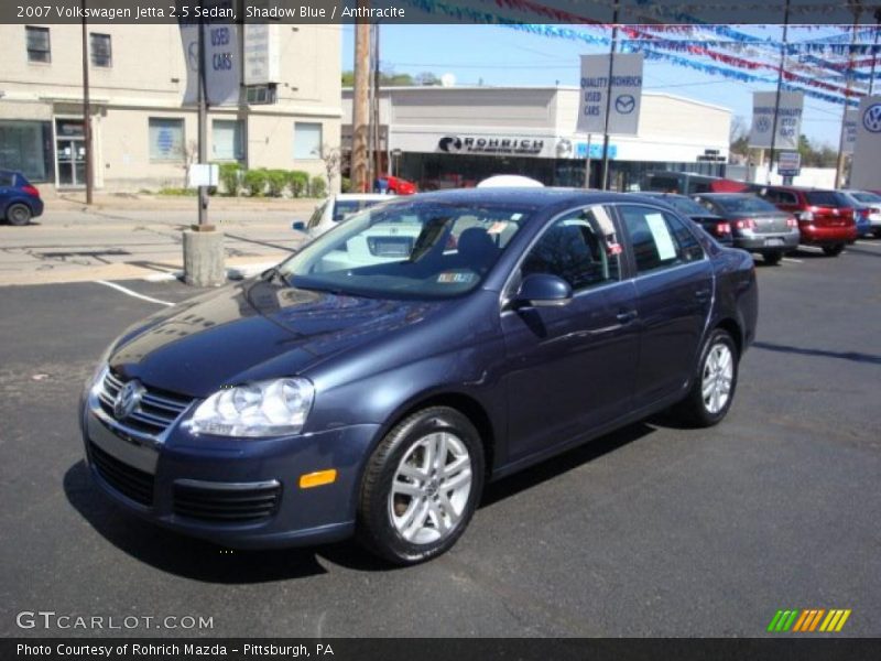 Shadow Blue / Anthracite 2007 Volkswagen Jetta 2.5 Sedan