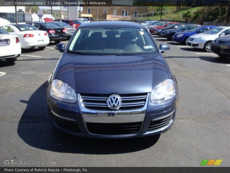 Shadow Blue / Anthracite 2007 Volkswagen Jetta 2.5 Sedan