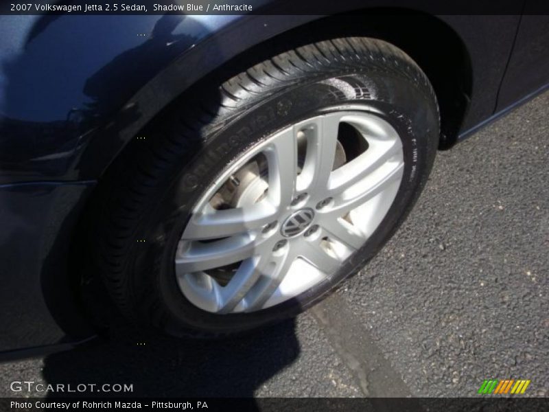 Shadow Blue / Anthracite 2007 Volkswagen Jetta 2.5 Sedan