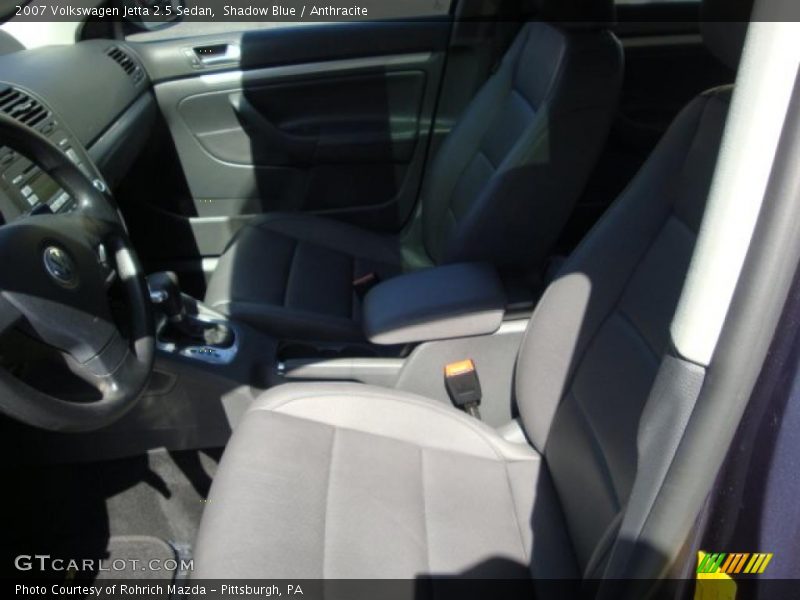 Shadow Blue / Anthracite 2007 Volkswagen Jetta 2.5 Sedan