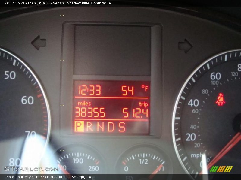 Shadow Blue / Anthracite 2007 Volkswagen Jetta 2.5 Sedan