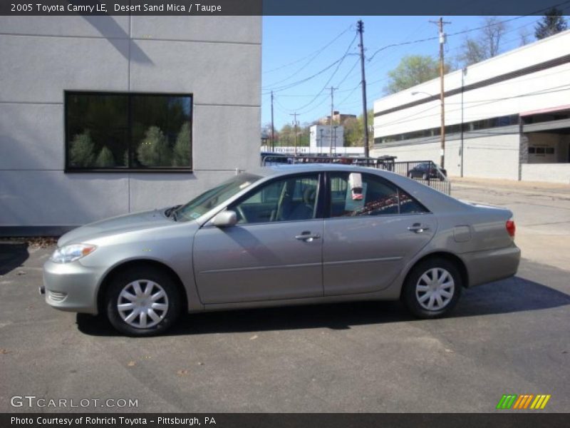 Desert Sand Mica / Taupe 2005 Toyota Camry LE