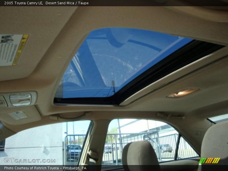Desert Sand Mica / Taupe 2005 Toyota Camry LE