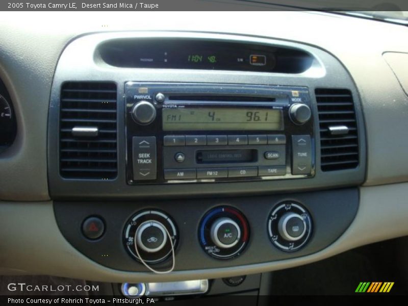 Desert Sand Mica / Taupe 2005 Toyota Camry LE