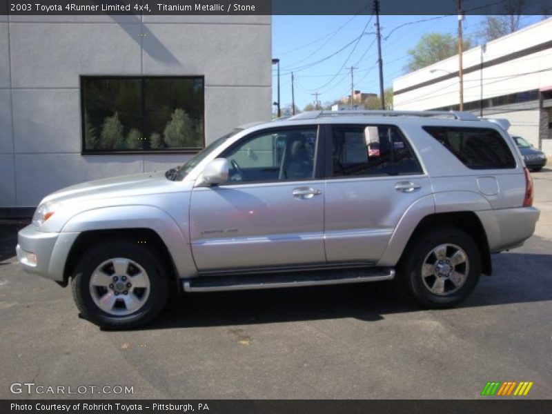 Titanium Metallic / Stone 2003 Toyota 4Runner Limited 4x4
