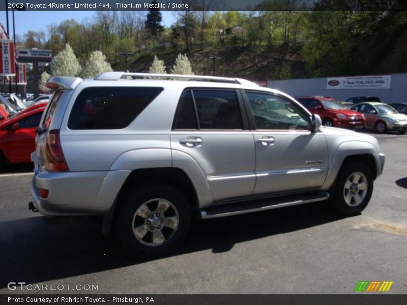Titanium Metallic / Stone 2003 Toyota 4Runner Limited 4x4
