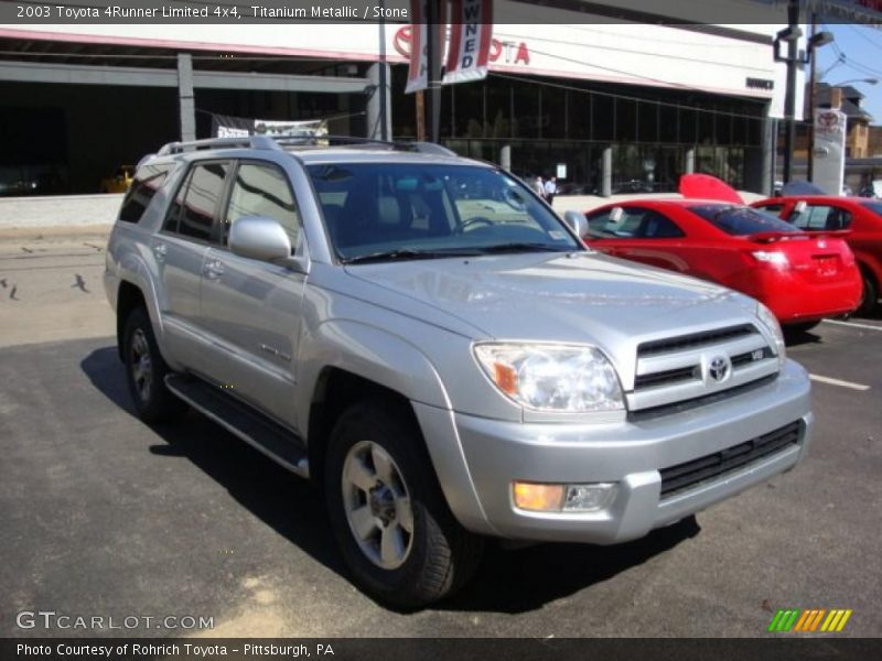 Titanium Metallic / Stone 2003 Toyota 4Runner Limited 4x4