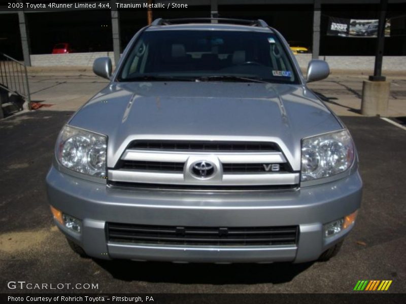 Titanium Metallic / Stone 2003 Toyota 4Runner Limited 4x4