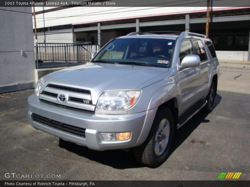 Titanium Metallic / Stone 2003 Toyota 4Runner Limited 4x4
