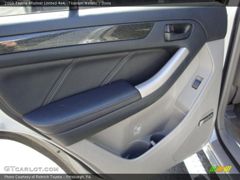 Titanium Metallic / Stone 2003 Toyota 4Runner Limited 4x4