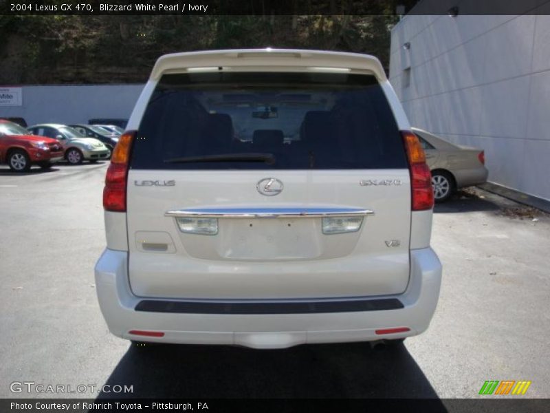 Blizzard White Pearl / Ivory 2004 Lexus GX 470