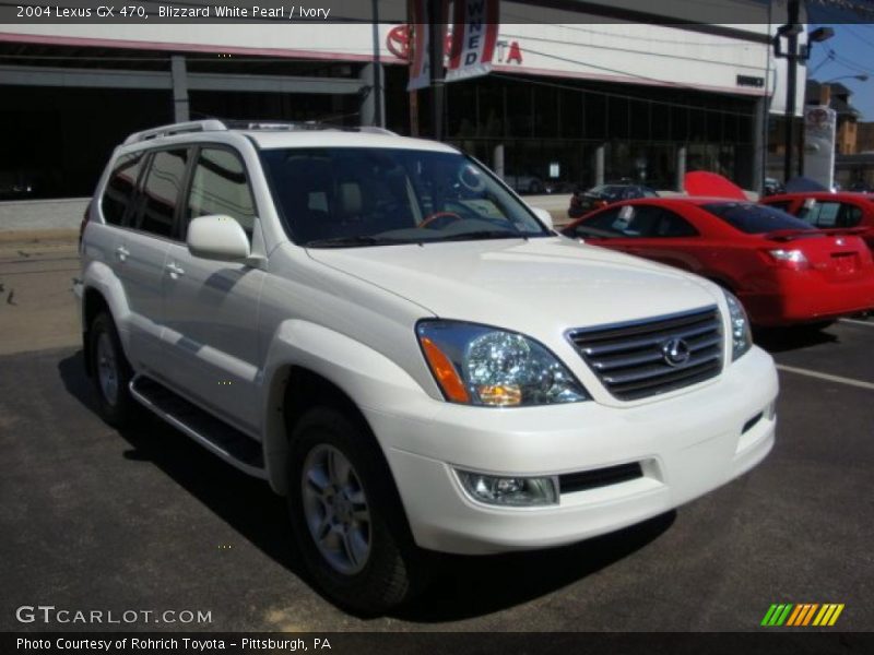 Blizzard White Pearl / Ivory 2004 Lexus GX 470