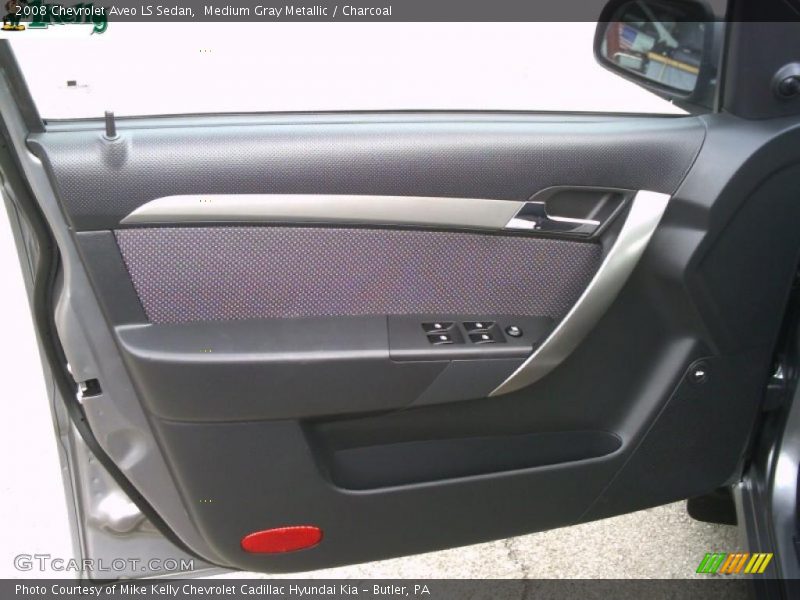 Medium Gray Metallic / Charcoal 2008 Chevrolet Aveo LS Sedan