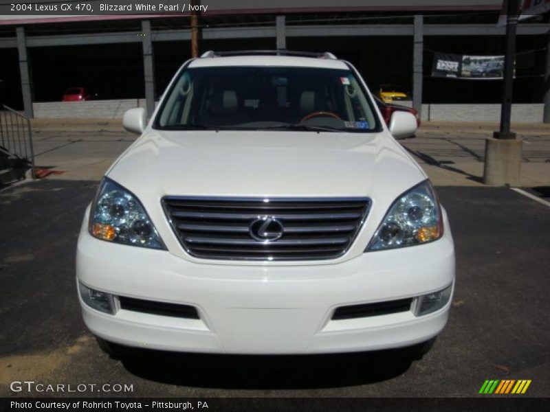 Blizzard White Pearl / Ivory 2004 Lexus GX 470