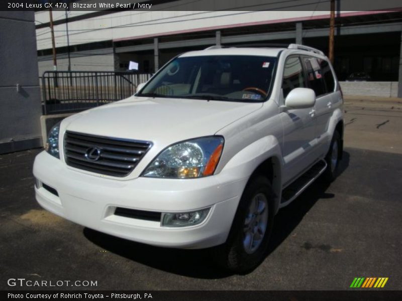 Blizzard White Pearl / Ivory 2004 Lexus GX 470