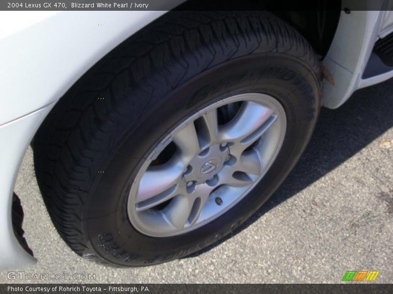 Blizzard White Pearl / Ivory 2004 Lexus GX 470